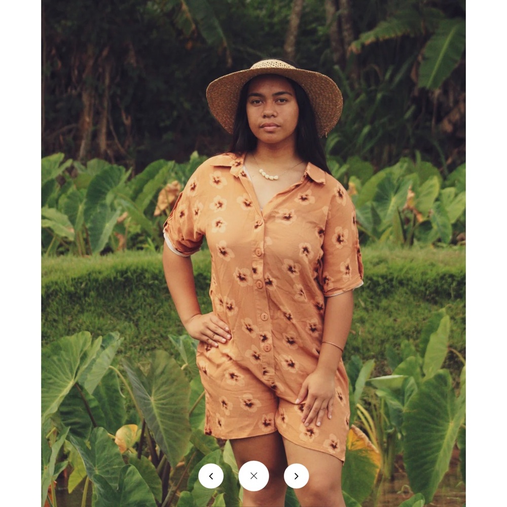 NWT! Aloalo Button-Up Romper from Polani Poised